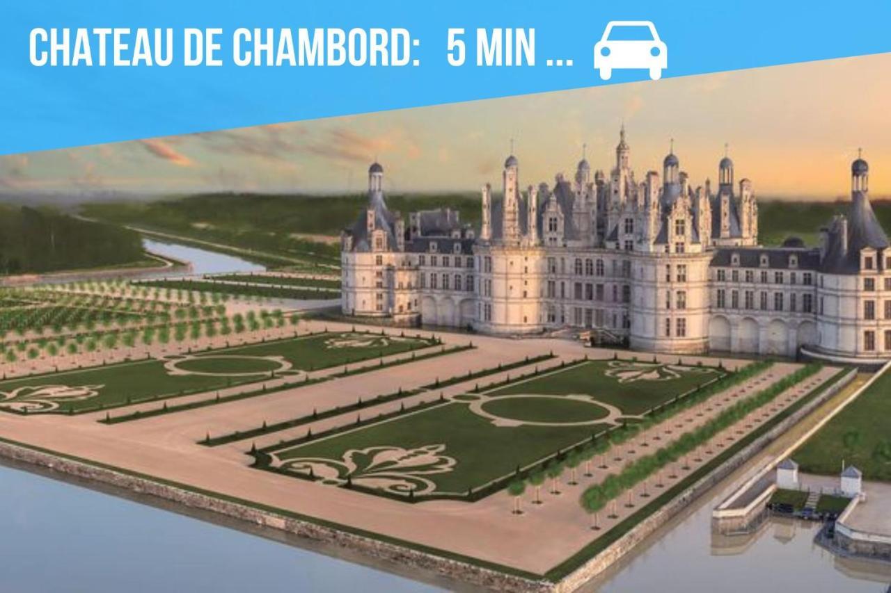 Villa CAPORIZON propose Magnifique Grange à côté de Chambord Saint-Claude-de-Diray Exterior foto